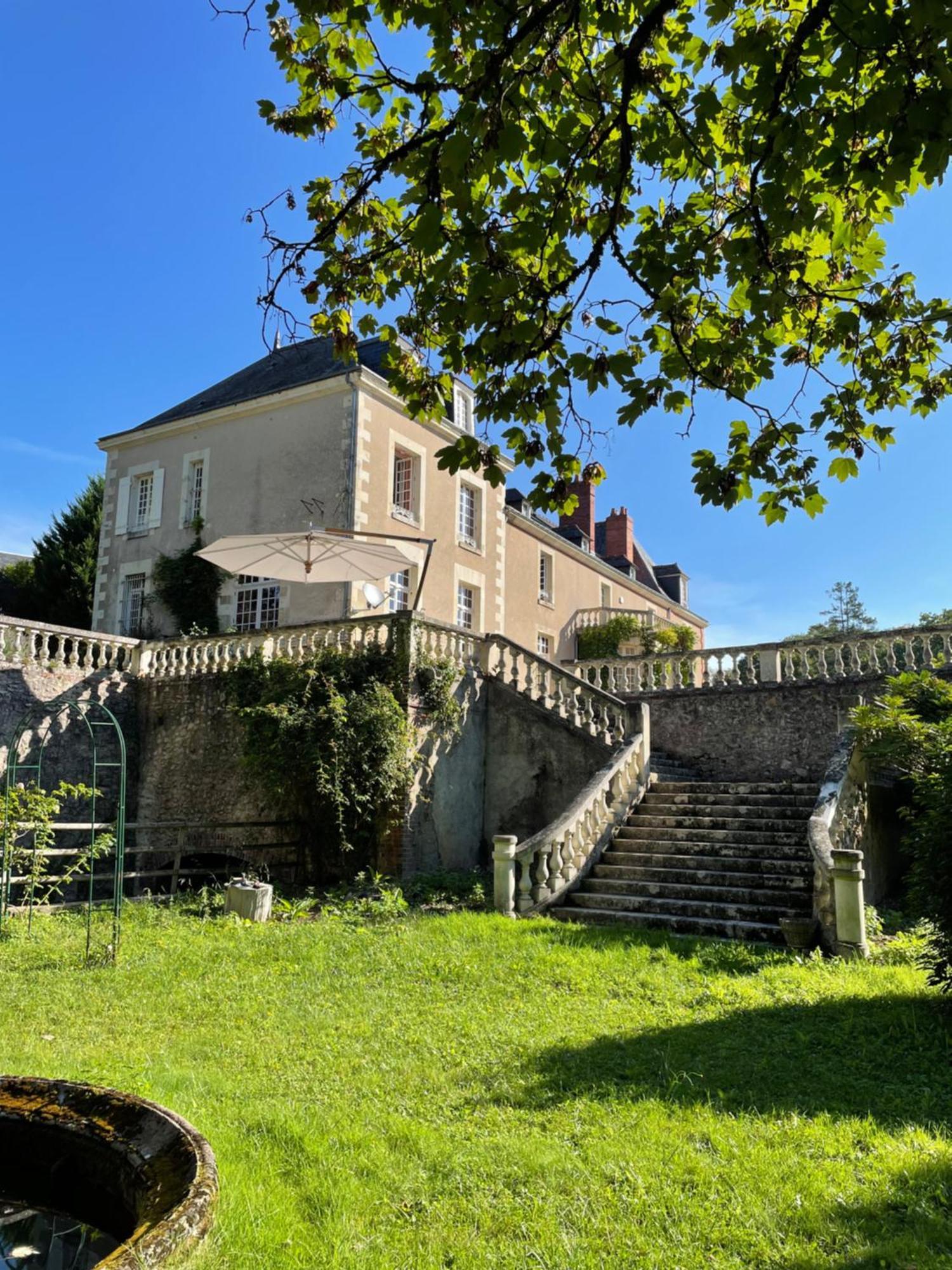Chateau De La Huberdiere Nazelles-Negron 외부 사진